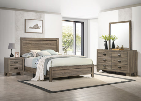 Millie Grey Panel Bedroom Set - Ornate Home