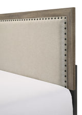 Millie Grey Upholstered Panel Youth Bedroom Set - Ornate Home