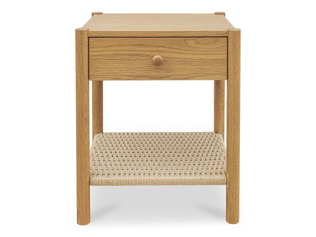 Millie Natural Nightstand - Ornate Home