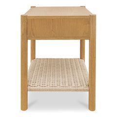Millie Natural Nightstand - Ornate Home