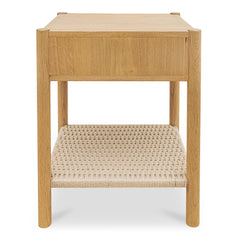 Millie Natural Nightstand - Ornate Home
