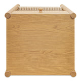 Millie Natural Nightstand - Ornate Home