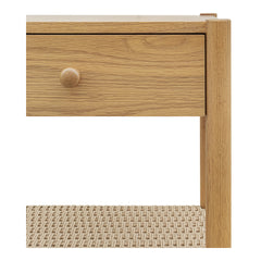 Millie Natural Nightstand - Ornate Home