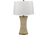 Millie White/Brown Table Lamp (Set of 2) - Ornate Home