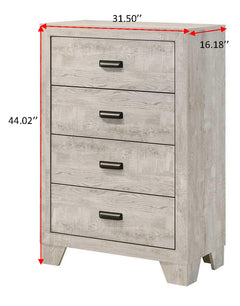 Millie White Chest - Ornate Home