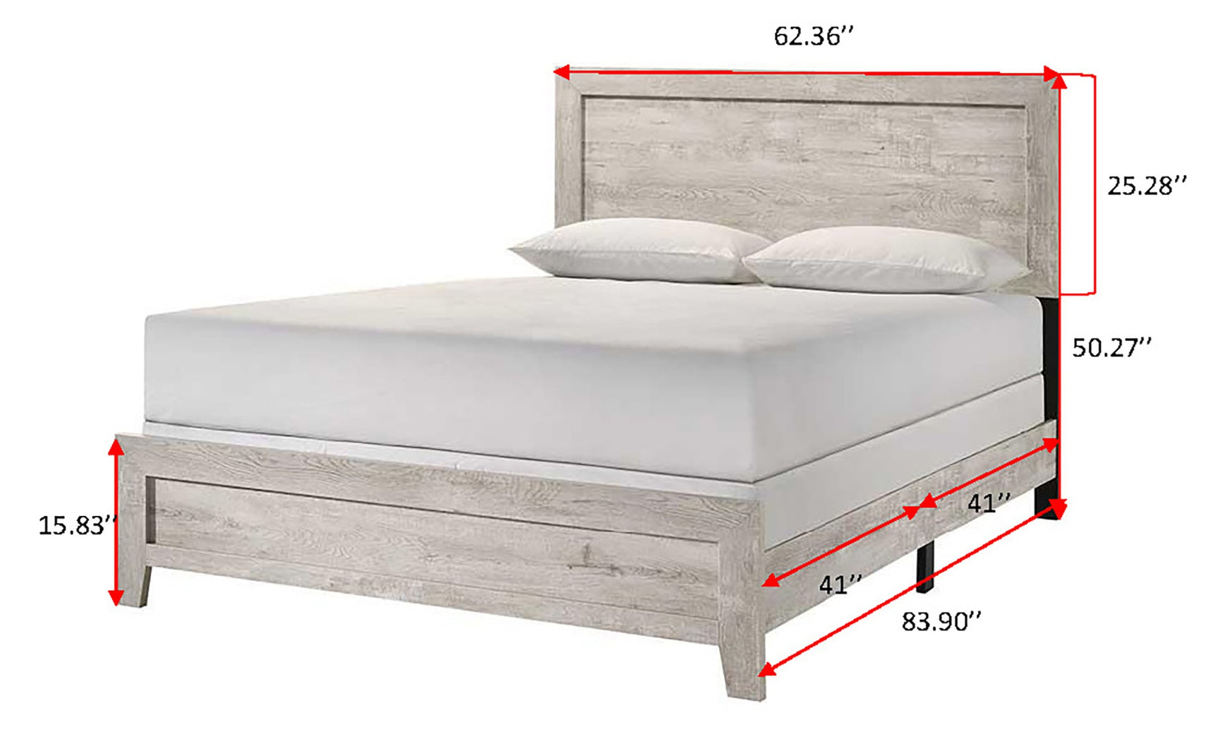 Millie White Panel Bedroom Set - Ornate Home