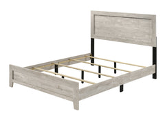 Millie White Queen Bed In One Box - Ornate Home