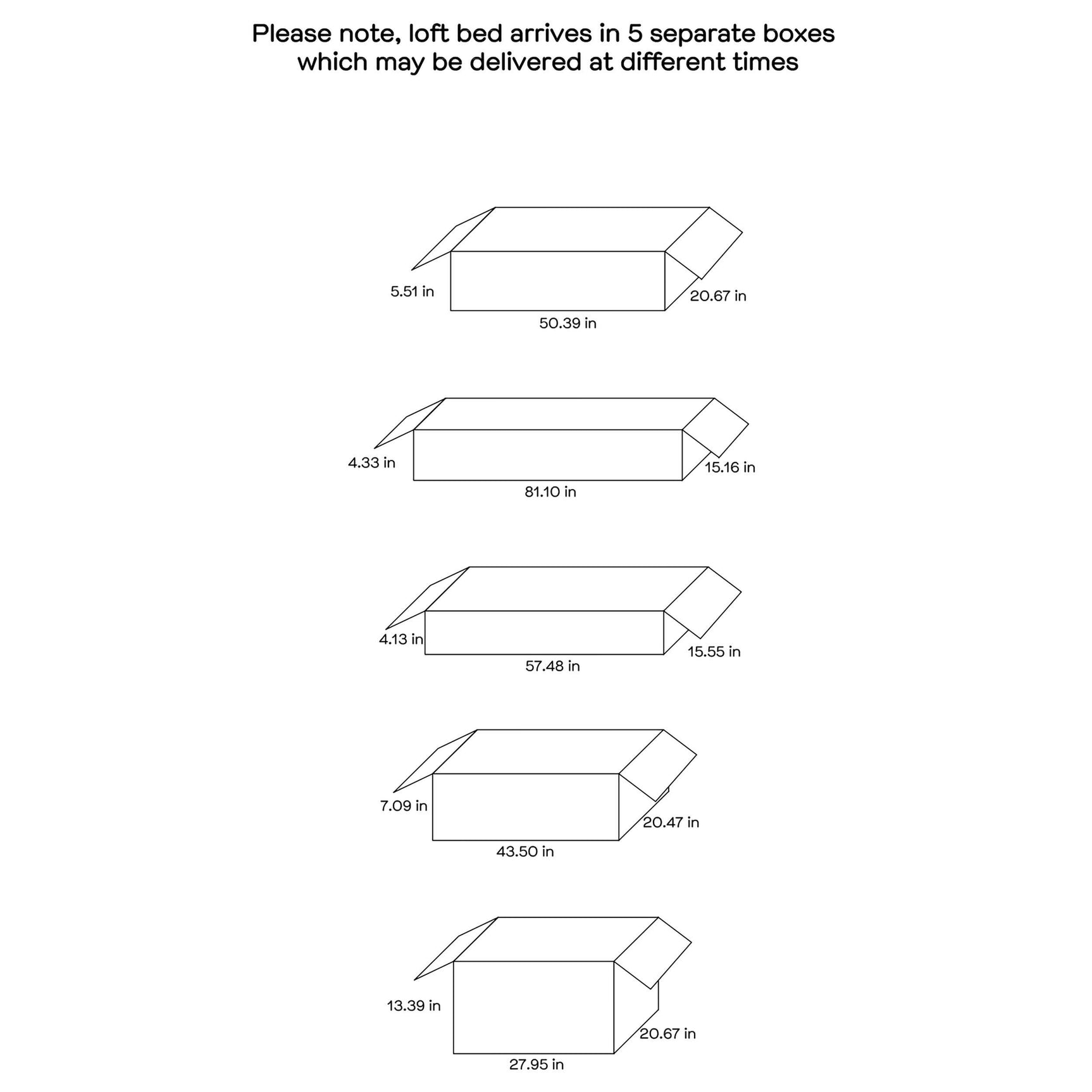 Millie White Twin Workstation Loft Bed with 7-inch Mattress - Ornate Home