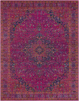 Milliken Magenta Area Rug - Ornate Home
