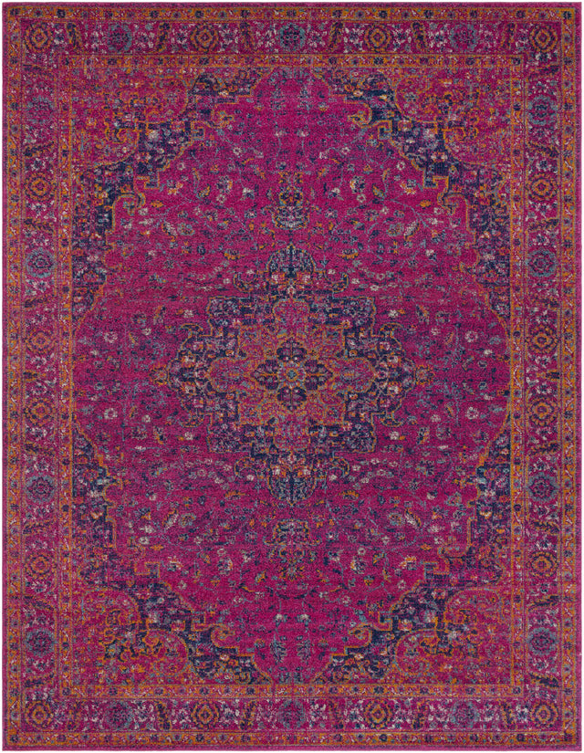 Milliken Magenta Area Rug - Ornate Home