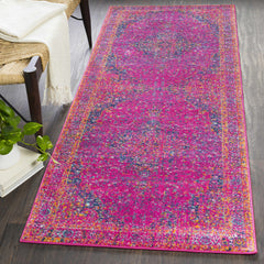 Milliken Magenta Area Rug - Ornate Home
