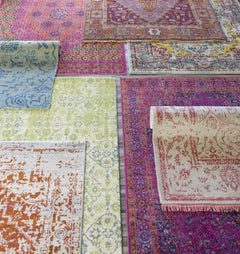 Milliken Magenta Area Rug - Ornate Home