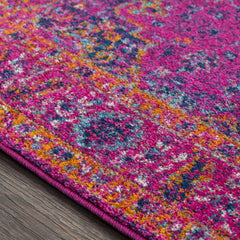 Milliken Magenta Area Rug - Ornate Home
