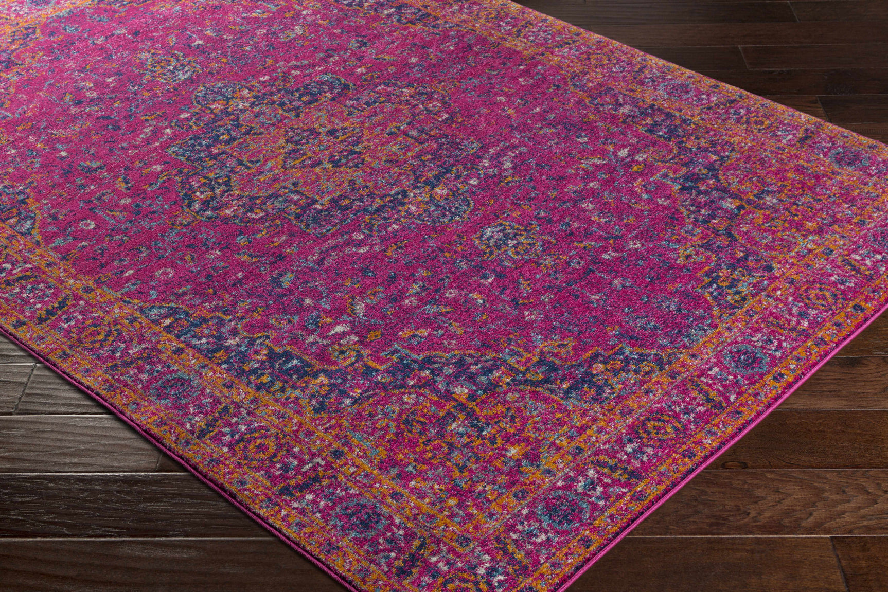Milliken Magenta Area Rug - Ornate Home