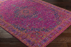 Milliken Magenta Area Rug - Ornate Home