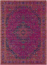 Milliken Magenta Area Rug - Ornate Home