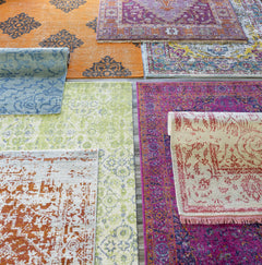Milliken Magenta Area Rug - Ornate Home