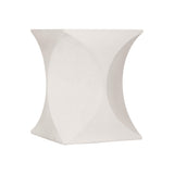 Millim White Outdoor Accent Table - Ornate Home
