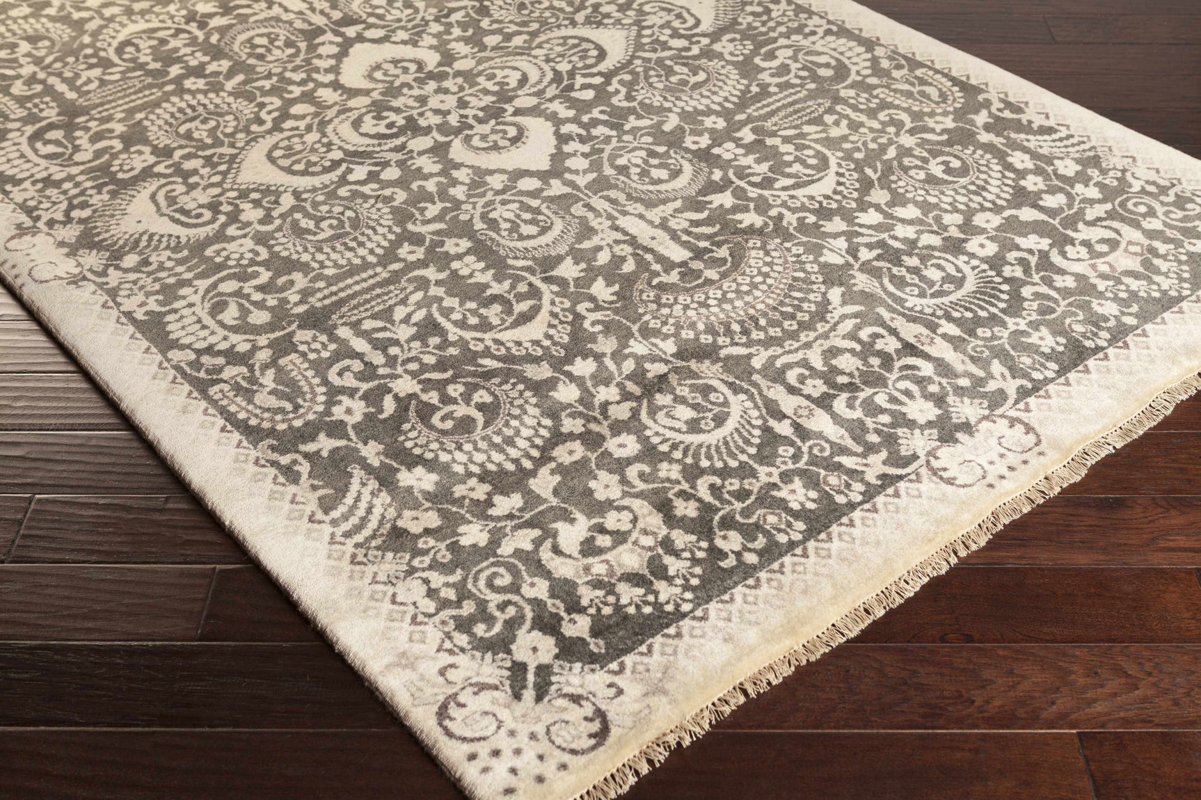 Millry Premium Handmade Wool Rug - Clearance - Ornate Home