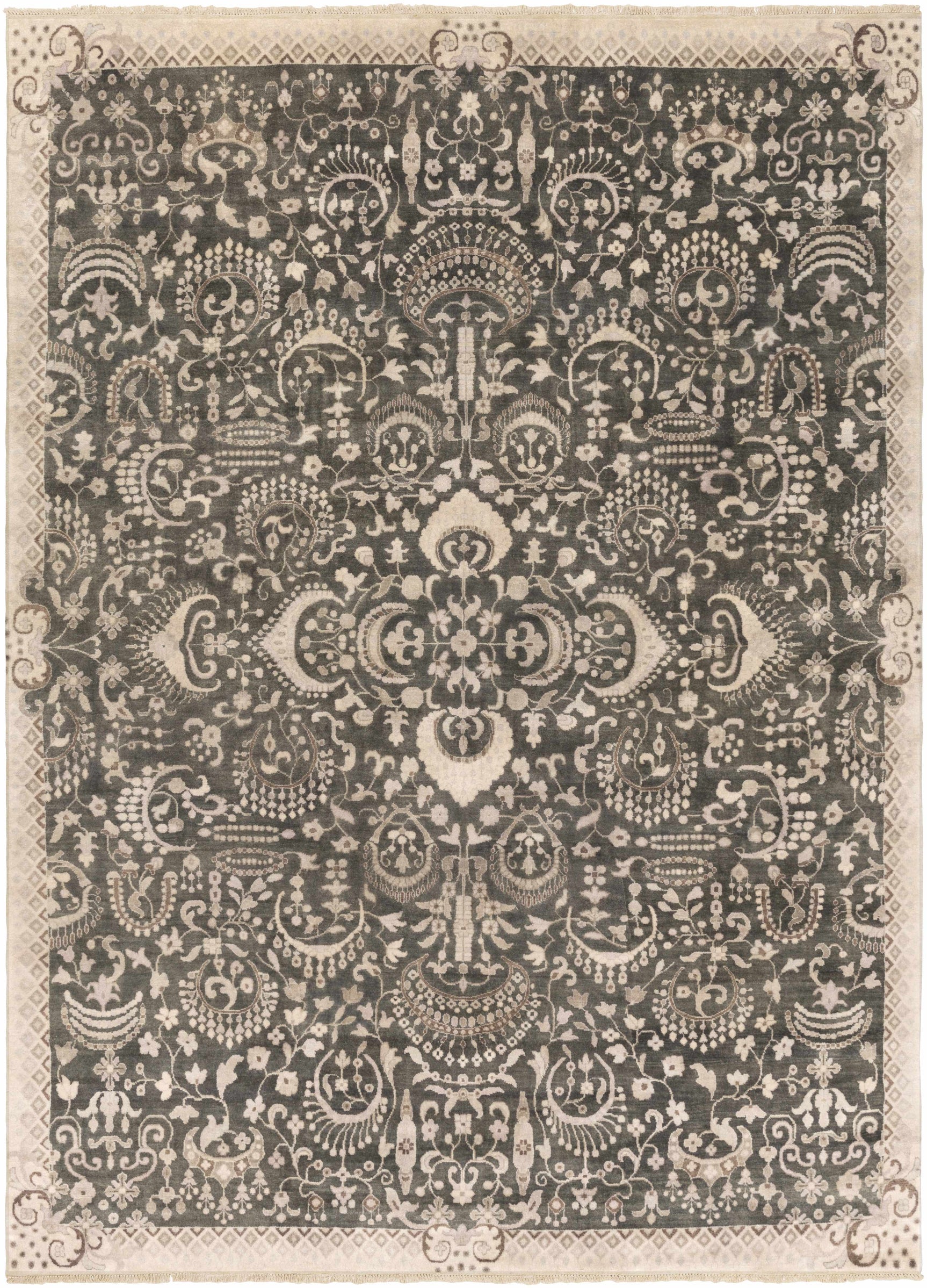 Millry Premium Handmade Wool Rug - Clearance - Ornate Home