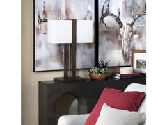 Mills Bronze Table Lamp - Ornate Home