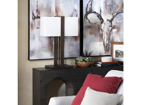 Mills Bronze Table Lamp - Ornate Home