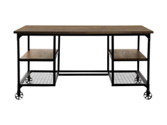Millwood Brown Writing Desk - Ornate Home