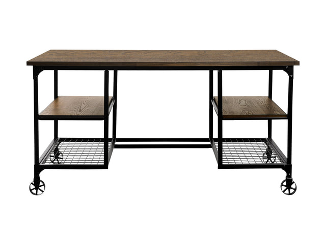 Millwood Brown Writing Desk - Ornate Home