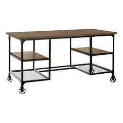 Millwood Brown Writing Desk - Ornate Home