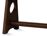 Millwright Brown Mahogany Bench - Ornate Home