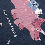Milne Navy Dinosaur Washable Kids Rug - Clearance - Ornate Home