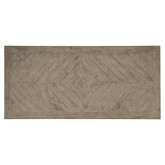 Milo Glazed Silver/Morel Dining Table - Ornate Home