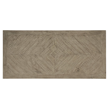 Milo Glazed Silver/Morel Dining Table - Ornate Home