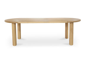 Milo Oak Large Dining Table - Ornate Home