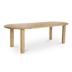 Milo Oak Large Dining Table - Ornate Home