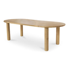 Milo Oak Large Dining Table - Ornate Home