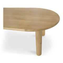 Milo Oak Large Dining Table - Ornate Home