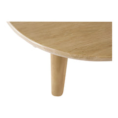 Milo Oak Round Dining Table - Ornate Home