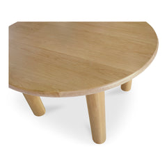 Milo Oak Round Dining Table - Ornate Home