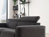 Milos Anthracite Sofa - Ornate Home