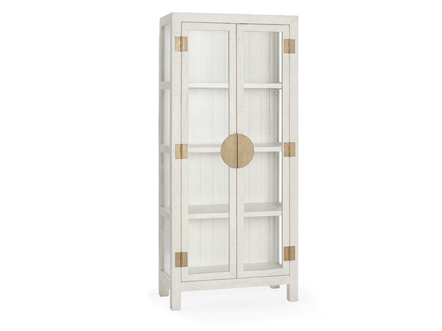 Milroy Antique White Tall Cabinet - Ornate Home