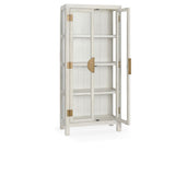 Milroy Antique White Tall Cabinet - Ornate Home