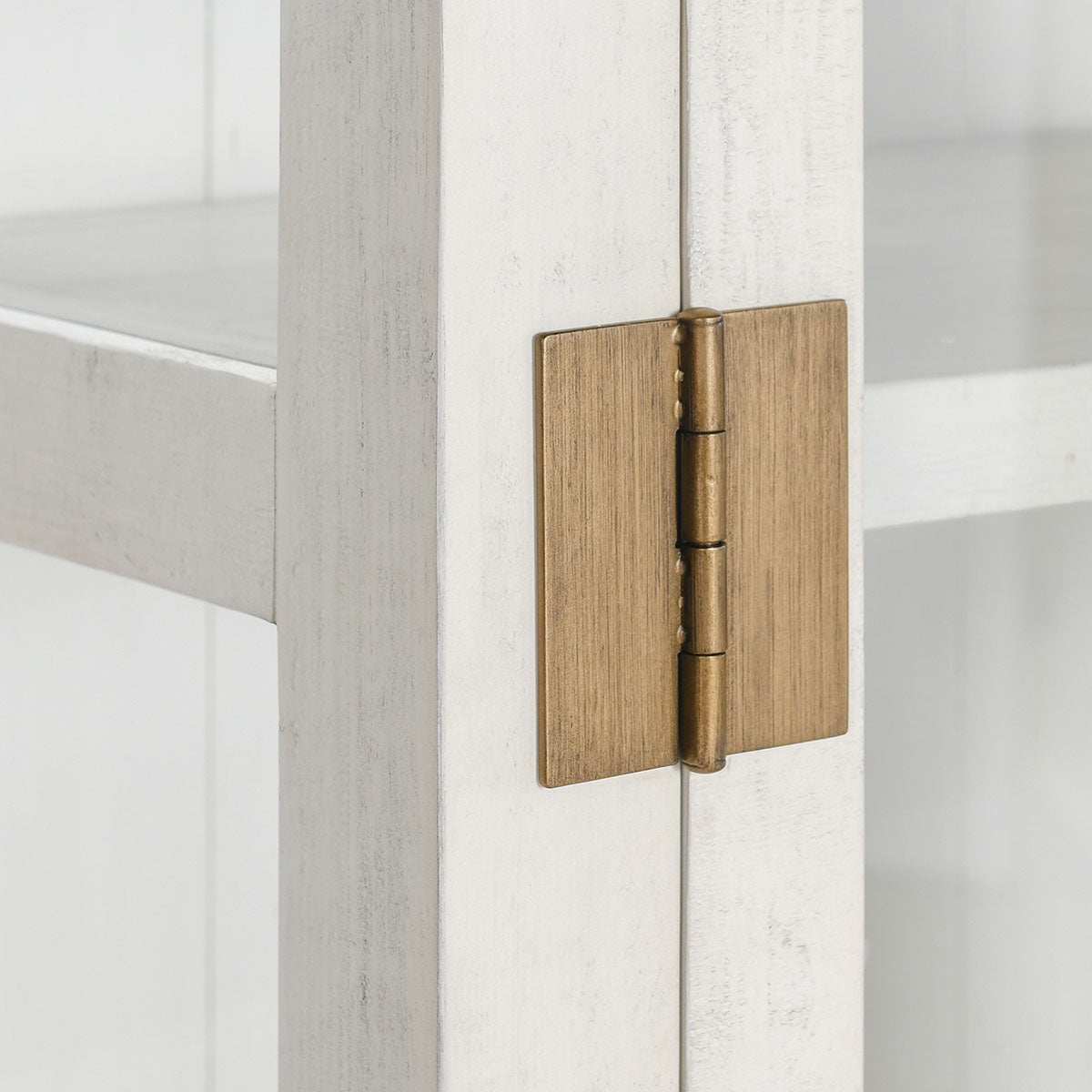 Milroy Antique White Tall Cabinet - Ornate Home