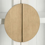 Milroy Antique White Tall Cabinet - Ornate Home