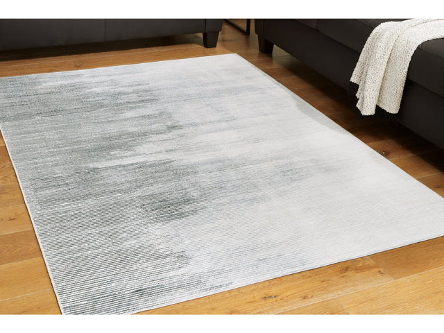 Milset Black/White/Gray 8' x 10' Rug - Ornate Home