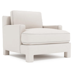 Mily Gray Chair Without Pillows - Ornate Home