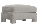 Mily Grey Fabric Bumper Ottoman - Ornate Home