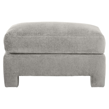 Mily Grey Fabric Bumper Ottoman - Ornate Home