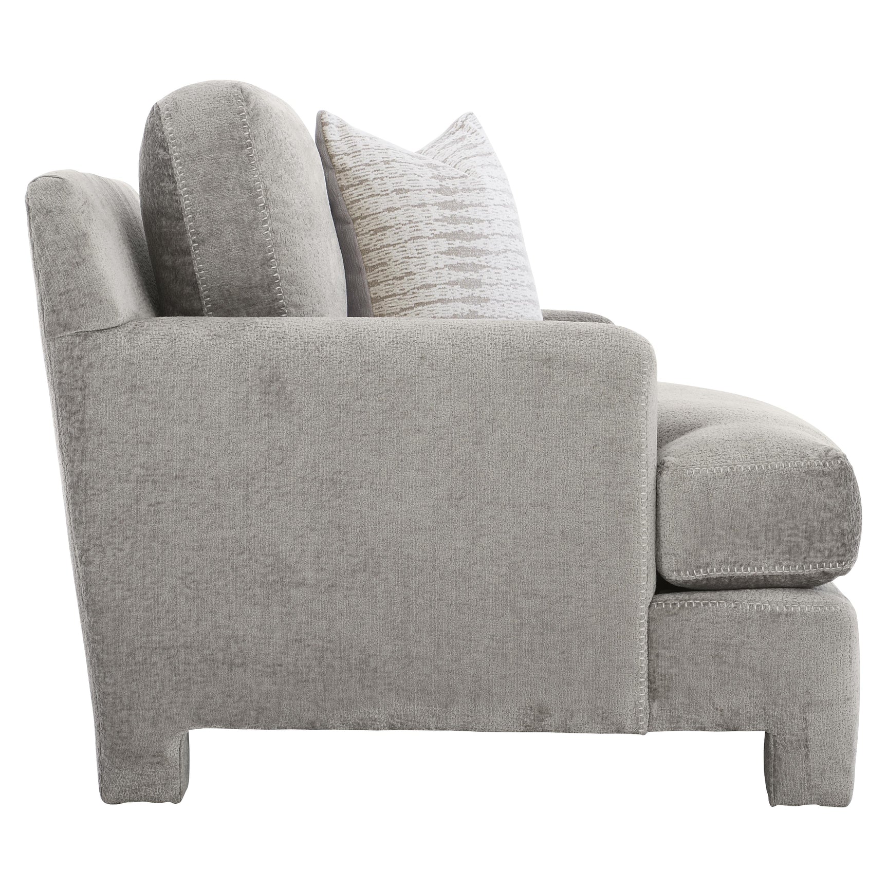 Mily Grey Fabric Chair - Ornate Home