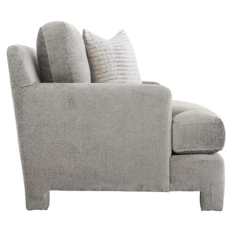 Mily Grey Fabric Chair - Ornate Home
